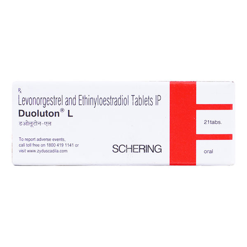 Duoluton L Tablet (Ethinyl Estradiol/Levonorgestrel) 0.05 mg