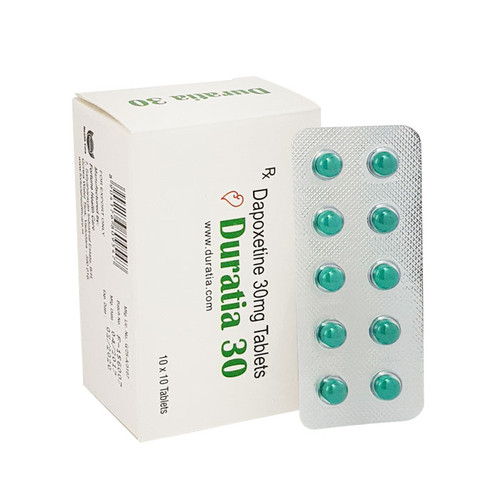 Duratia 30mg (Dapoxetine) 120 Tablet