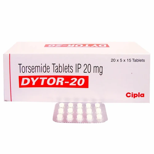 Dytor 20mg Tablet (Torasemide 20mg) 60 Tablet
