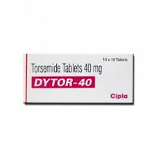 Dytor 40 mg Tablet (Torasemide 40mg) 60 Tablet