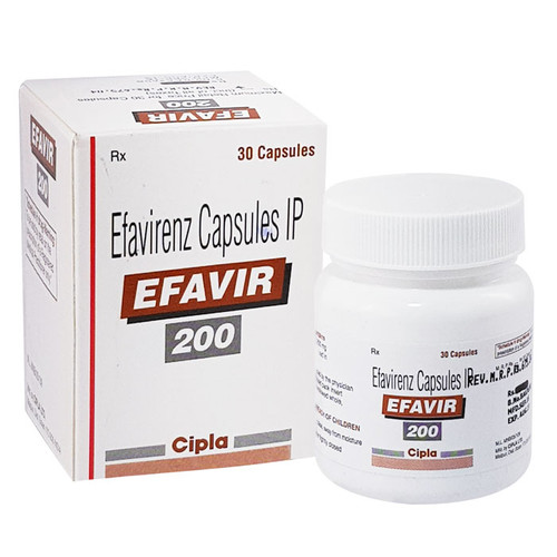 Efavir Tablet (Efavirenz) 200 mg