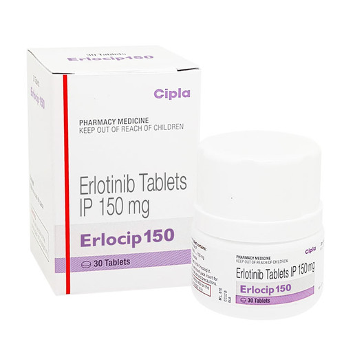 Erlocip 150mg (Erlotinib) 60 Tablet