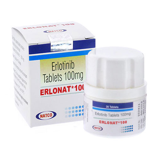 Erlonat 100mg (Erlotinib) 60 Tablet