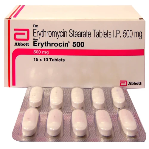 Erythrocin 500MG (Erythromycin) 60 Tablet