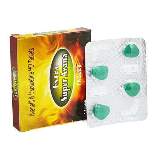 Extra Super Avana (Avanafil/Dapoxetine) 60 Tablet
