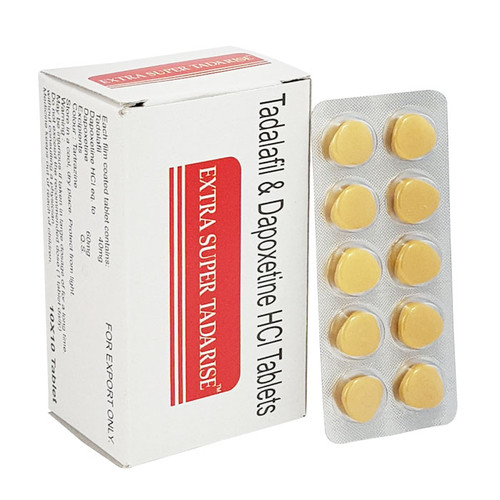 Extra Super Tadarise (Tadalafil & Dapoxetine) 90 Tablet