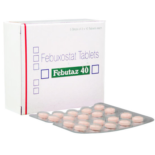 FEBUTAZ 40MG (FEBUXOSTAT) 180 Tablet
