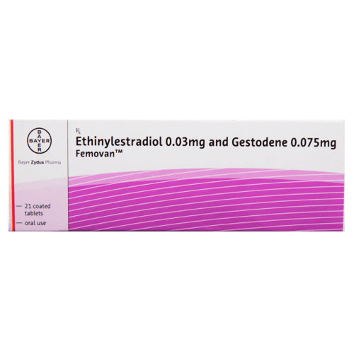 Femovan (Ethinyl Estradiol/Gestodene) 0.03 mg/0.075 mg