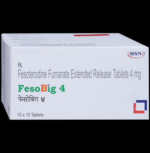Fesobig Tablet ER (Fesoterodine Fumarate) 60 Tablet