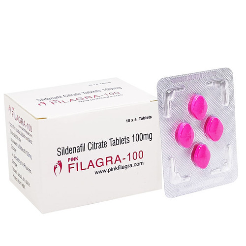 Filagra Pink 100mg (Sildenafil Citrate) 100 mg