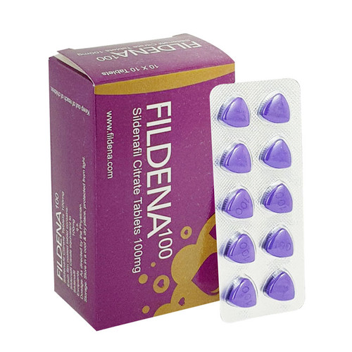 Fildena 100mg (Sildenafil Citrate) 120 Tablet
