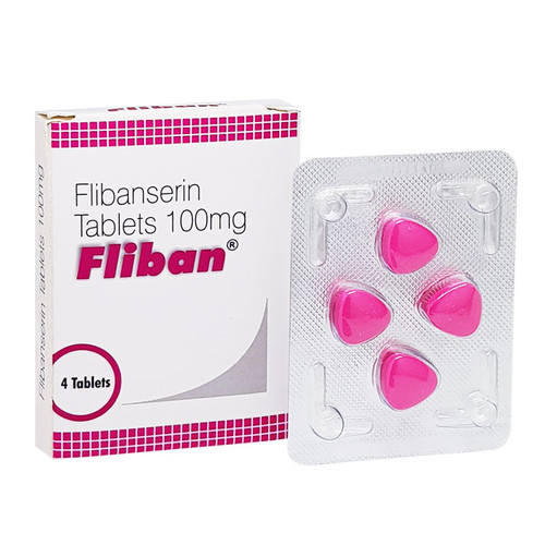 Fliban Tablet 100mg (Flibanserin) 40 Tablets