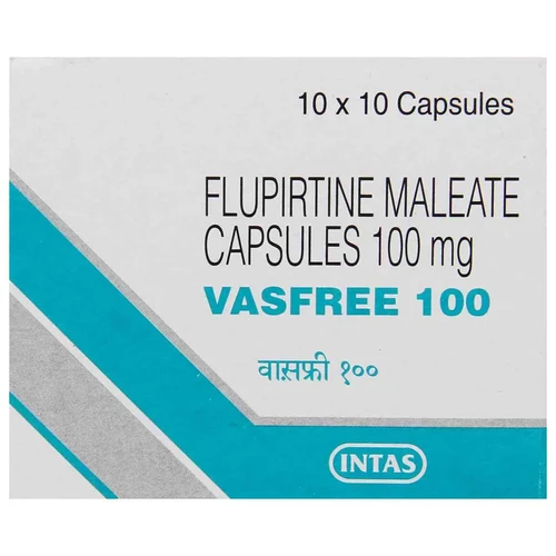 Flupirtine 100 Mg (VASFREE) 60 Capsules