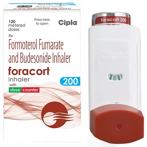 Foracort Inhaler 200mcg (Budesonide / Formoterol) 2 Inhaler