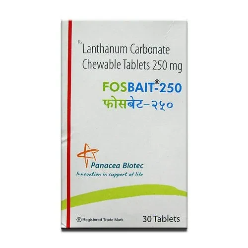 Fosbait (Lanthanum Carbonate) 60 Tablet