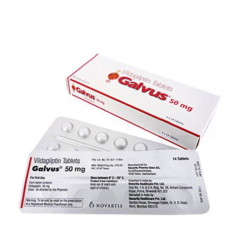 Galvus Tablet (Vildagliptin) 50 mg