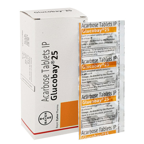 Glucobay Tablet (Acarbose Tablet) 50 mg