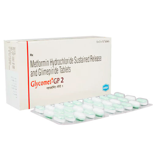 Glycomet GP Tablet (Metformin Hydrochloride) 60 Tablet