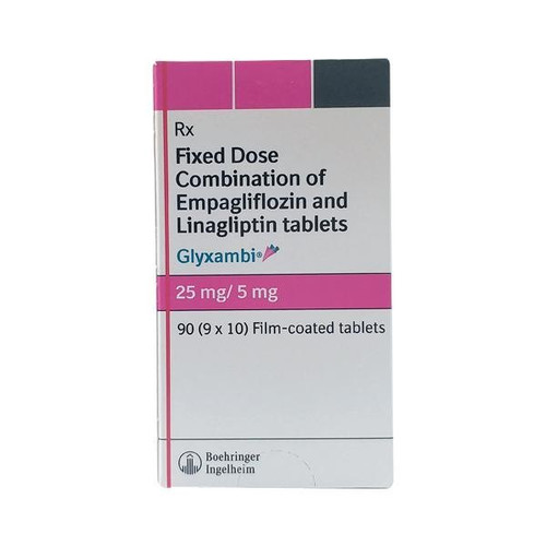 Glyxambi Tablet (Empagliflozin & Linagliptin) 10 / 5 mg