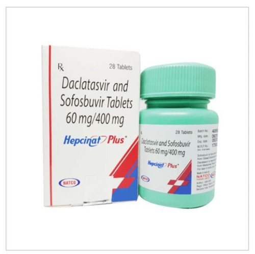 Hepcinat Plus 400 mg/60 mg (Sofosbuvir/Daclatasvir) 56 Tablet