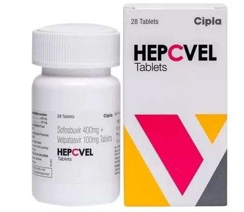 Hepcvel 400 mg/100 mg (Sofosbuvir/Velpatasvir) 56 Tablet