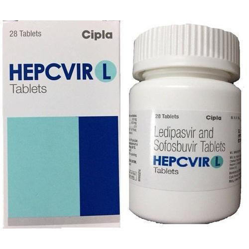Hepcvir L 400 mg/90 mg (Sofosbuvir/Ledipasvir) 56 Tablet