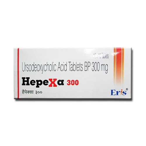 Hepexa (Ursodeoxycholic 300) 60 Tablet