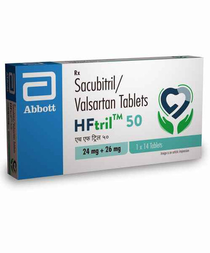 Hftril Tablet (Sacubitril and Valsartan) 50 mg