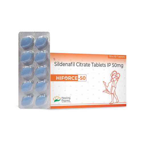Hiforce 50 mg (Sildenafil Citrate) 120 Tablet