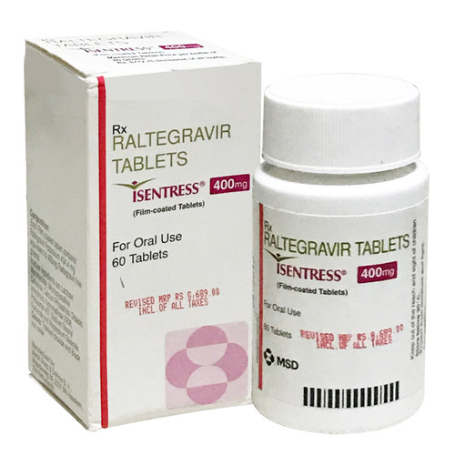 Isentress 400mg (Raltegravir) 120 Tablet