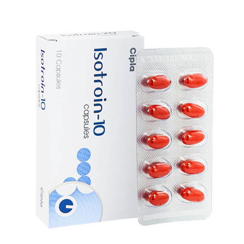 Isotroin 10 mg (Isotretinoin) 60 Capsules
