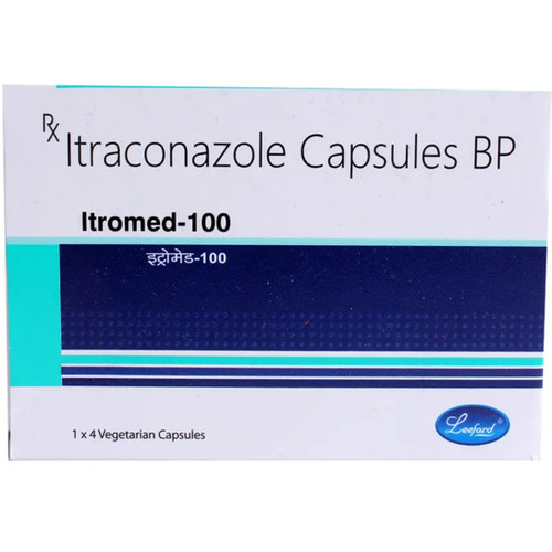 Itraconazole 100mg Capsules (Itromed) 90 Capsules