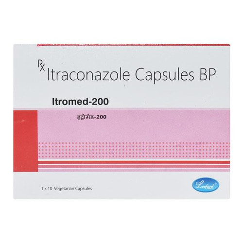 Itraconazole 200mg Capsules (Itromed) 90 Capsules