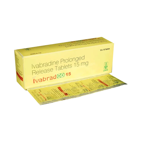 Ivabradine Prolonged Release 15 Mg (Ivabrad OD) 60 Tablet