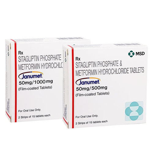 Janumet Tablet (Sitagliptin Phosphate) 50 mg / 500 mg