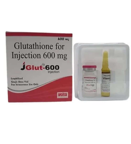 JGlut 600 mg Injection (Glutathione) 3 Injection