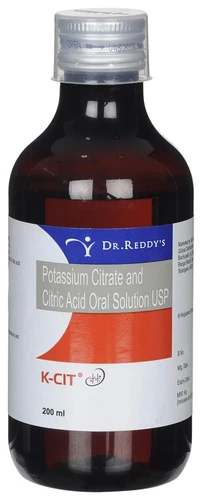 K-Cit Oral Solution (Citric Acid & Potassium Citrate) 2 Bottle