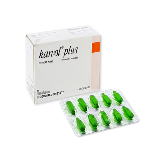 Karvol Plus Capsules 90 Capsules