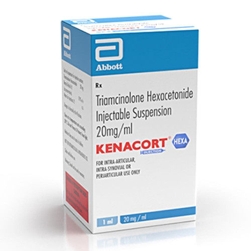 Kenacort Hexa Injection 20 Mg (Triamcinolone Hexacetonide) 6 Injection