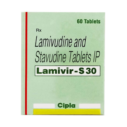 Lamivir S Tablet (Lamivudine & Stavudine) 40 mg