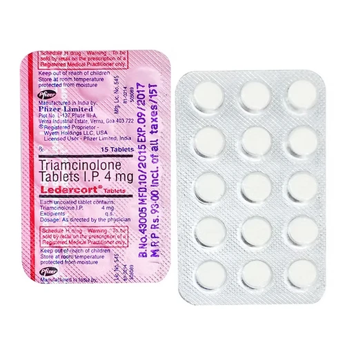 LEDERCORT (TRIAMCINOLONE ) 120 Tablet