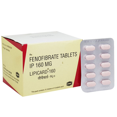 Lipicard (Fenofibrate) 200 mg