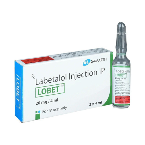 Lobet 20 Mg (Labetalol) 4 Injection