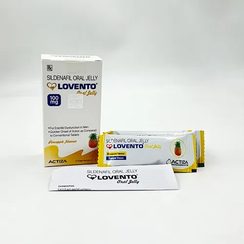 Lovento Oral Jelly Pineapple flavour 56 Sachet