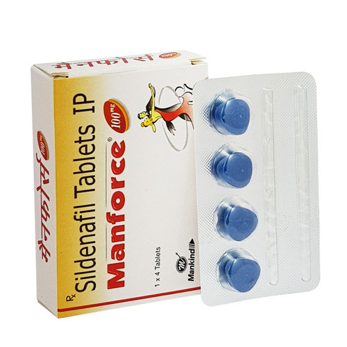 Manforce 100mg (Sildenafil Citrate) 120 Tablet