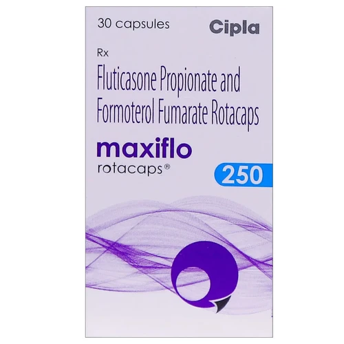 Maxiflo 250 Rotacaps (Fluticasone / formoterol) 60 Rotacaps