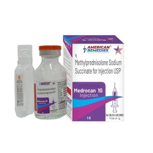 Medrocan 1000 Mg Injection (Methylprednisolone) 3 Injection