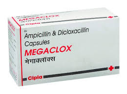 Megaclox (Ampicillin/Cloxacillin) 90 Capsules