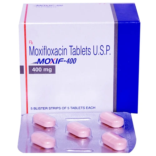 Moxif 400 mg (Moxifloxacin) 50 Tablet