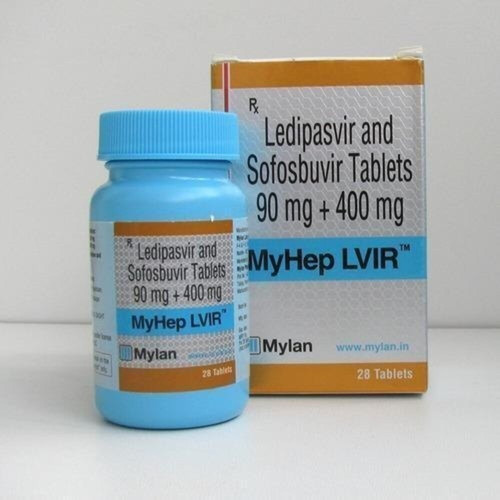 Myhep LVIR 400 mg/90 mg (Sofosbuvir/Ledipasvir) 56 Tablet